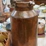 French Copper Milk Churn Image 2