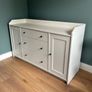 White sideboard cabinet Image 4
