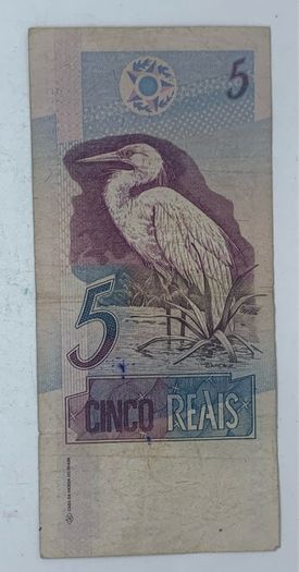 Brasil 5 Reais Bank Note