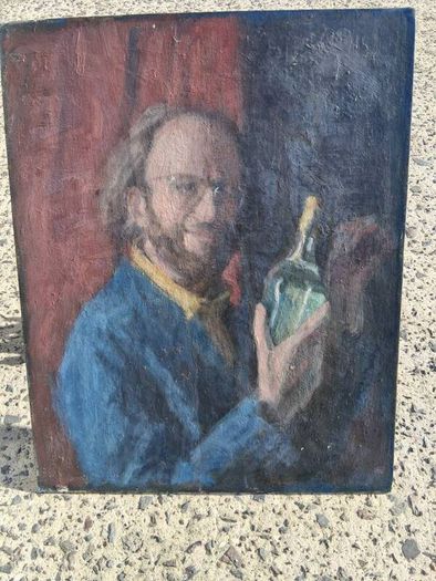3 X George Weissbort Original Oil On Board