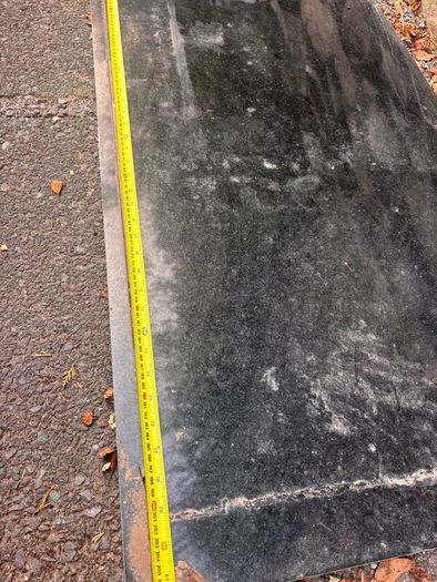 Black stone countertop