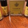The Handmade Soap Company- Lemongrass and Cedarwood 160 gr Candle and 2 Free Travel Size items Image 4