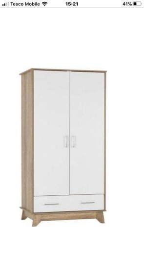 Stockholm 3 Door 1 Drawer Wardrobe