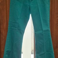 River Island teal green flare jeans New without tags