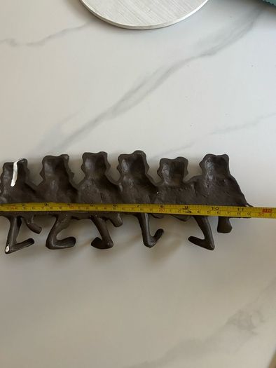 Decorative Cast Iron Frog Wall Hook