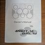 Gear4Music DD70 Digital Drum Pad - with sticks and pedals Image 3