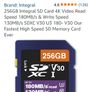 SD XC 256MB Integral Ultima V30 (3) 180mb/s read 130mb/s write Image 4