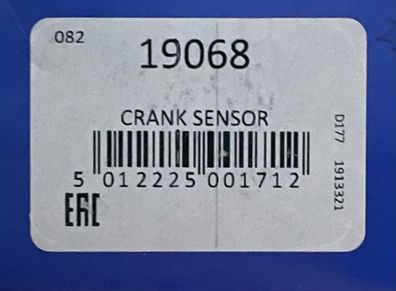 Crankshaft Sensor Intermotor 19068 RPM