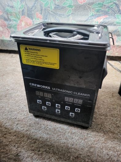 Creworks 2L Digital Ultrasonic Cleaning Machine 60W with heater and timer