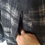 Amazing Oska Black & Grey Check Coat Sz 2 bf Image 4