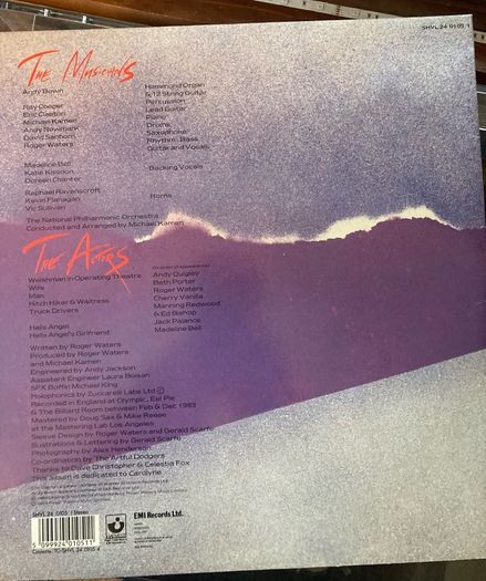 Roger Waters (Pink Floyd) - The Pros & Cons of Hitch Hiking (Irish Pressing)
