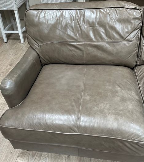Two Leather Couches