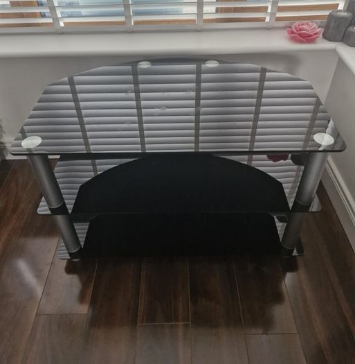 Glass TV Stand
