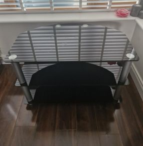 Glass TV Stand