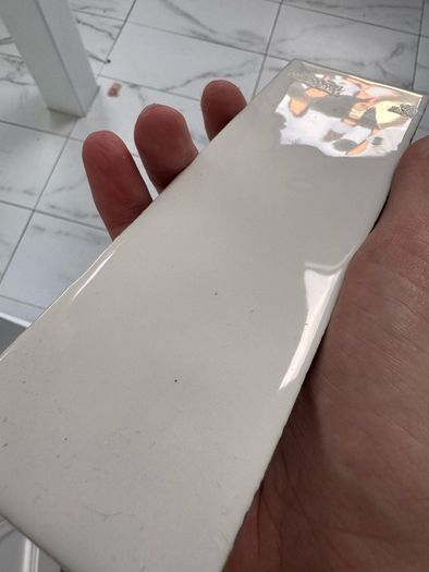 White subway tiles