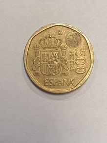 Spain 500 Pesetas coin