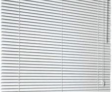 Aluminum Venetian Blinds (50x130cm, White)