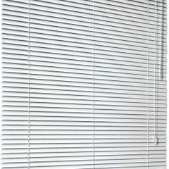 Aluminum Venetian Blinds (50x130cm, White)