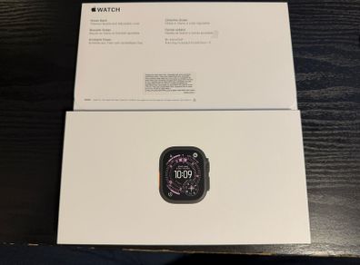 Apple Watch Ultra 3 (49mm Black Titanium GPS + Cellular)