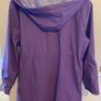 MARC ANGELO Lilly Drawstring Rain Jacket Purple Image 7