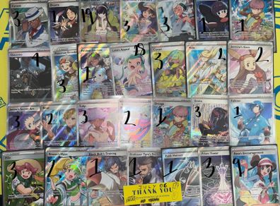Pokemon Cards Trainers Enegys