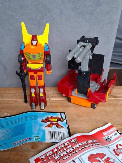 Transformers G1 re-issue Rodimus Prime.