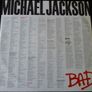 Michael Jackson - Bad Vinyl LP Record Image 2