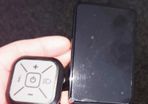 display with power button