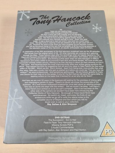 The Tony Hancock Collection  DVD BOXSET 8 disc set Hancocks hour BRAND NEW SEALED