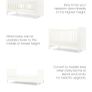 Mamas and papas heaton cot bed Image 9