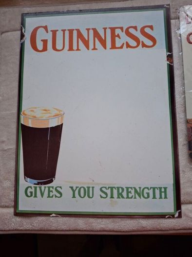 Guinness  Strong Heavy Metal Notice Board or Sign ,  Guinness  Metal Toucan  Sign , Guinness Metal Bottle Opener