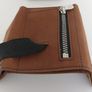 "Donbolso" Men's Tri-Fold Leather Wallet With Coin Pocket Image 6