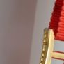 TED BAKER navy white striped red criss cross straps Sz 3 (Fit 10-12UK) Image 8