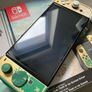 Nintendo Switch OLED Zelda Edition Bundle + Sealed Zelda Pro Controller + Skull & Co Grip & Maxcarry Case Image 4
