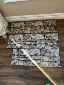 3 x Roman Blinds