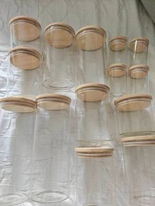 Glass Jar Storage Set x14: Sostrene Grene