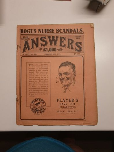 2 Rare Orig Copies Society Magazines