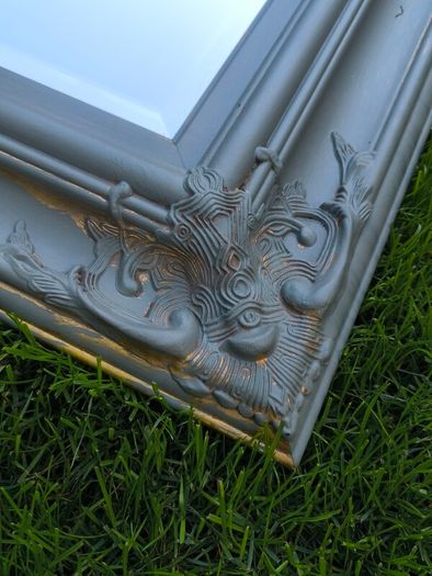 Stunning Large Baroque / Rococo Style Wall Mirror, Shabby Chic