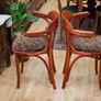 Pair of Vintage Bentwood Fan-Back Armchairs Image 2