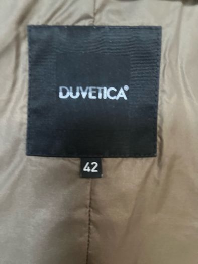DUVETICA Muted Green Quilted Down Puffer Jacket / IT 42