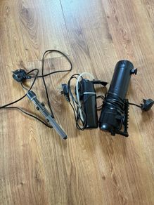 Fish Tank accessories, 2 filters  and a thermometer