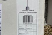 Bo Concept geometry pendant ceiling light x2