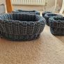 Set of crochet baskets Image 2