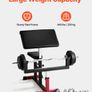 Preacher Curl Bench, Strength Training Biceps Machine, Max load 440 LBS Home Gym Equipment, Seated Arm Isolated Barbell Dumbbell Bicep Station Image 4