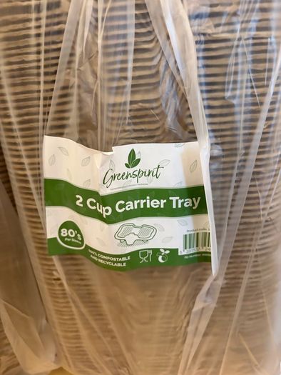 160 2 cup carrier trays