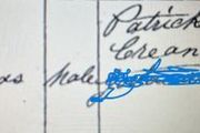 Tom Crean - Birth Certificate - Irish Antarctic Explorer - Free Postage