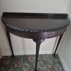 dark mahogany hall table