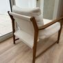 Zara Home Wooden Armchair Image 3