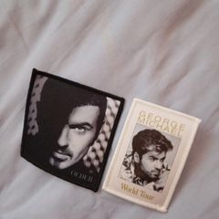 George Michael tour patches x2