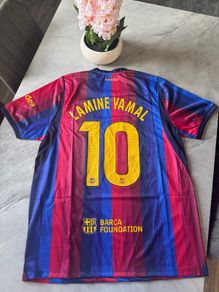 Barcelona Home jersey 26/27 Lamine Yamal #10 (Last year squad number)